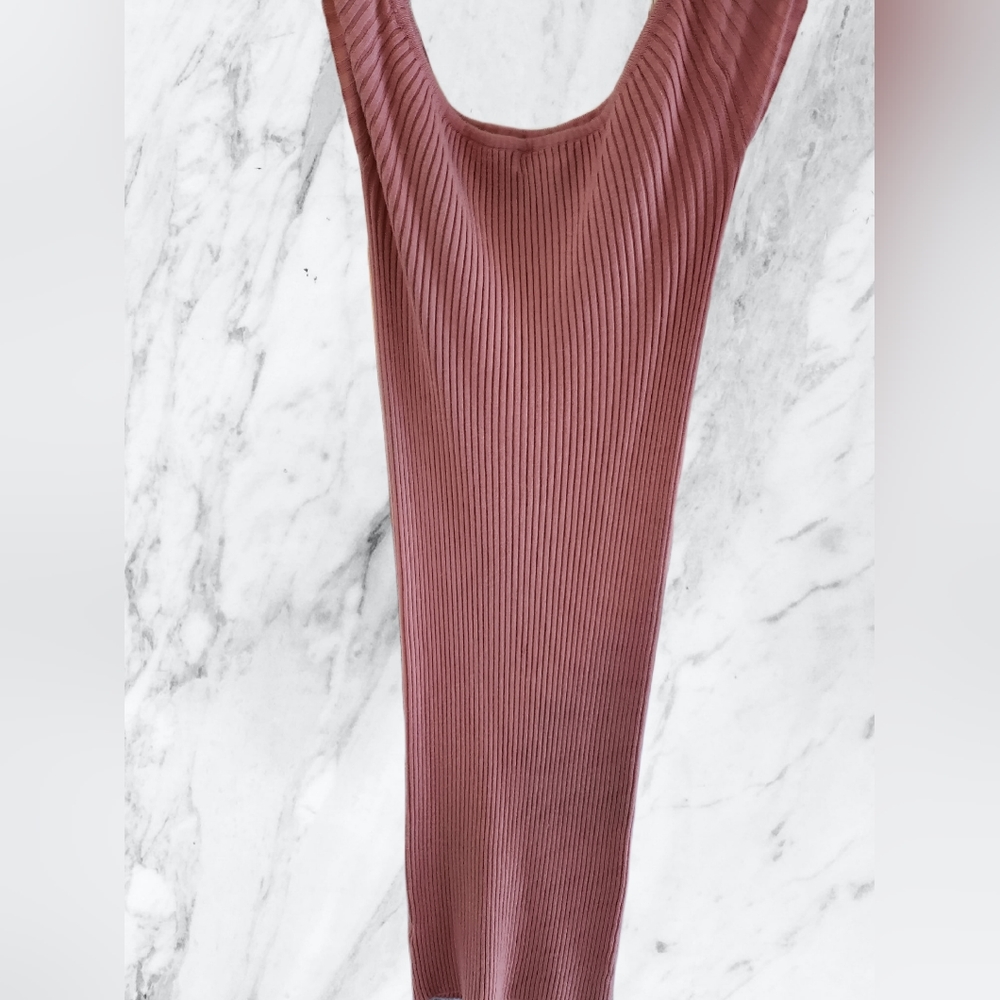 Rose Pink sweater dress